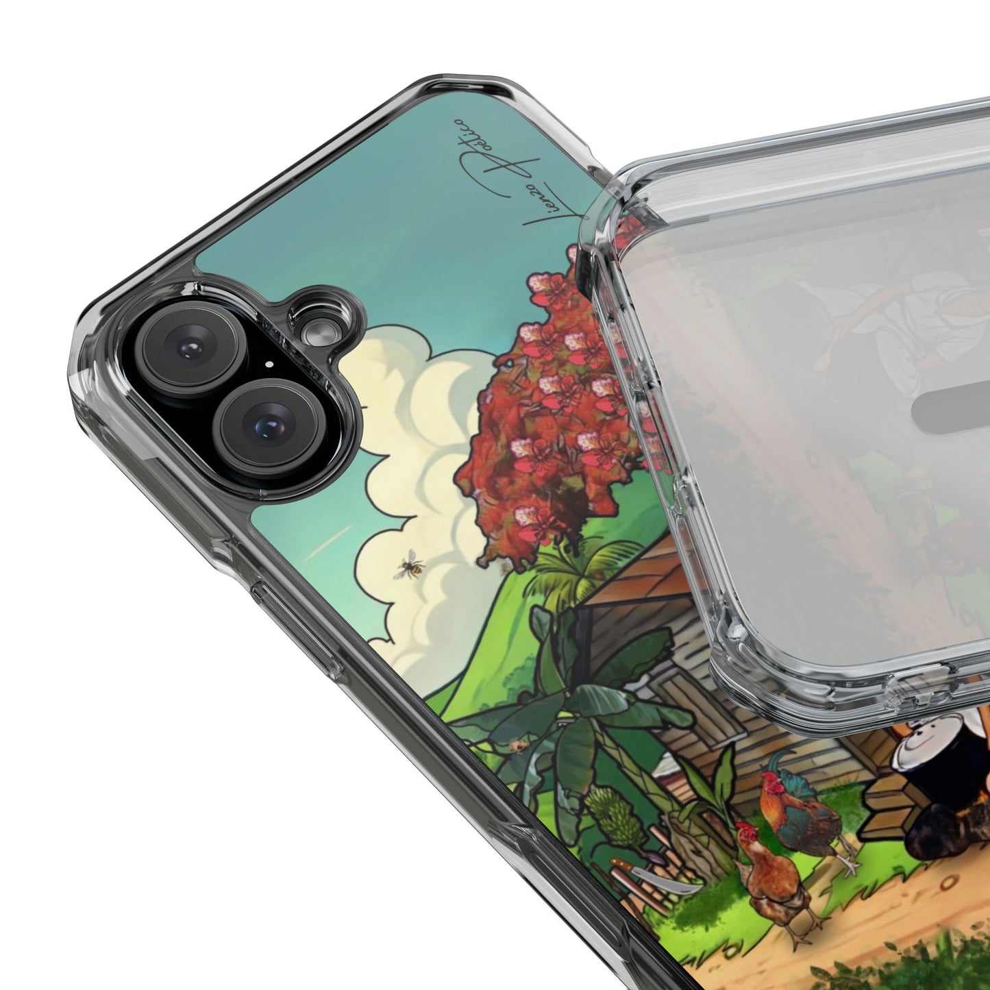 Cover para iPhone - Monte (Magnetic Clear Impact Case)