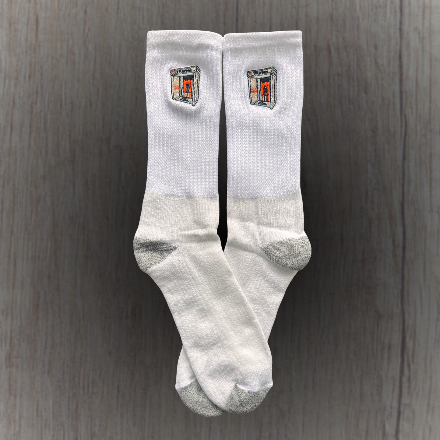 Medias bordadas de Teléfono