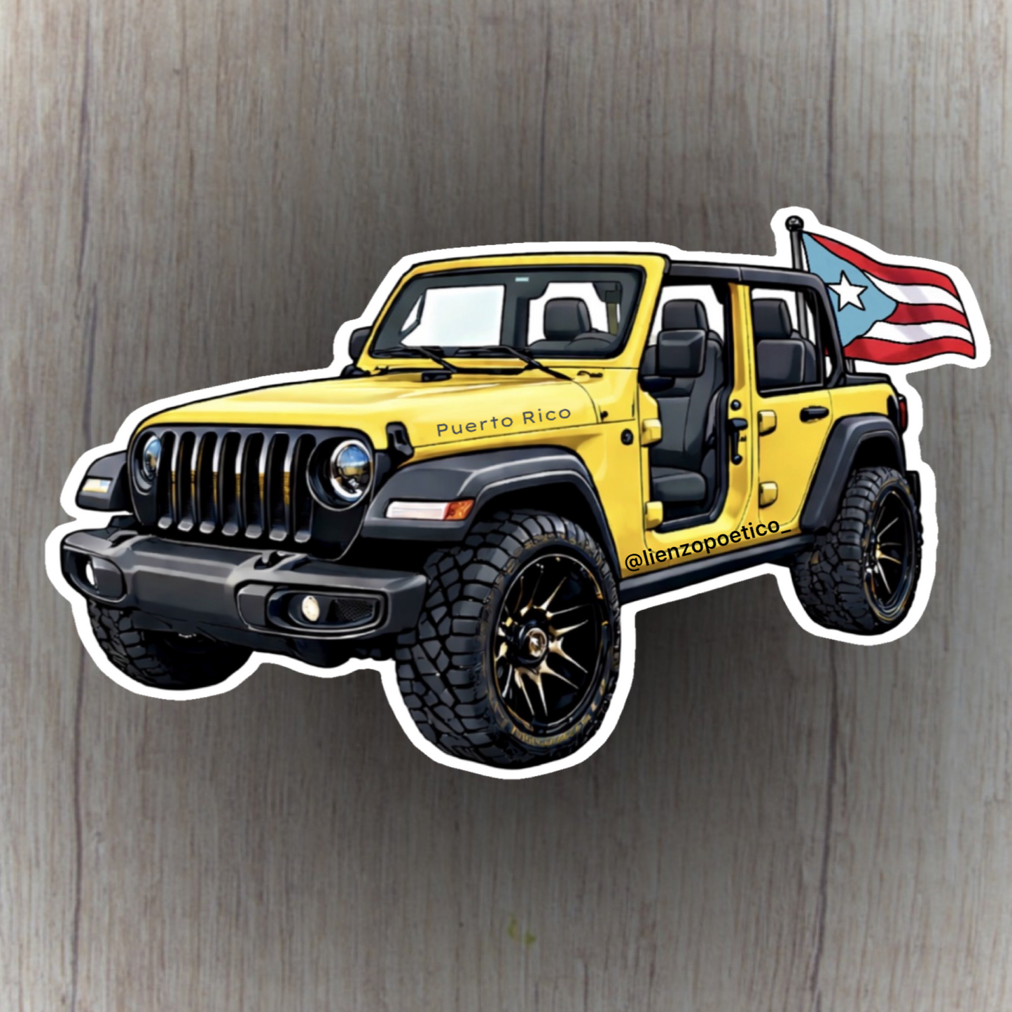 Sticker de Jeep