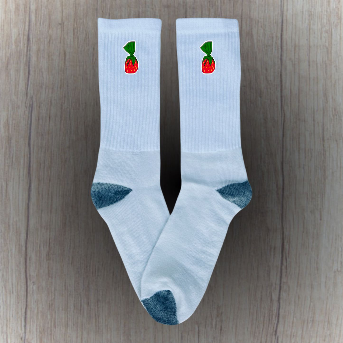 Medias de Bombón de fresa