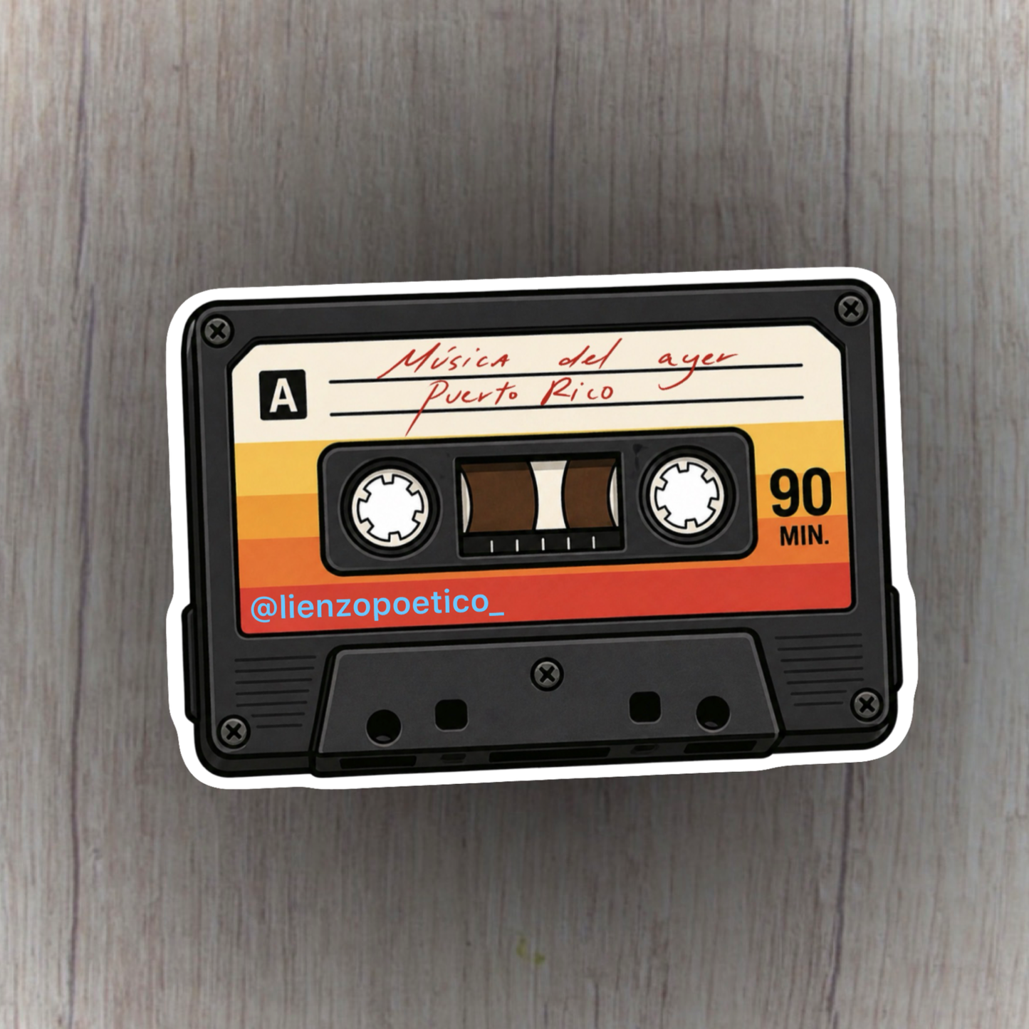 Sticker de Cassette
