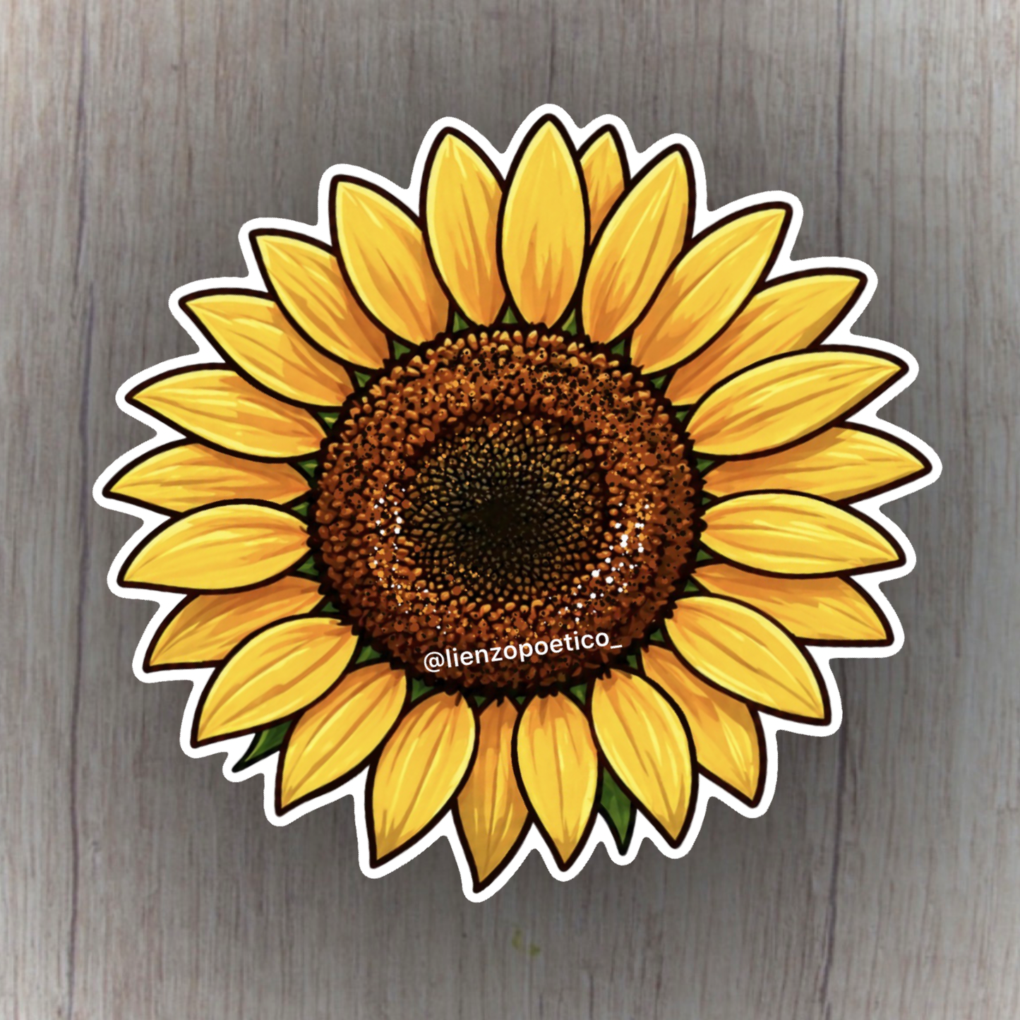 Sticker de Girasol
