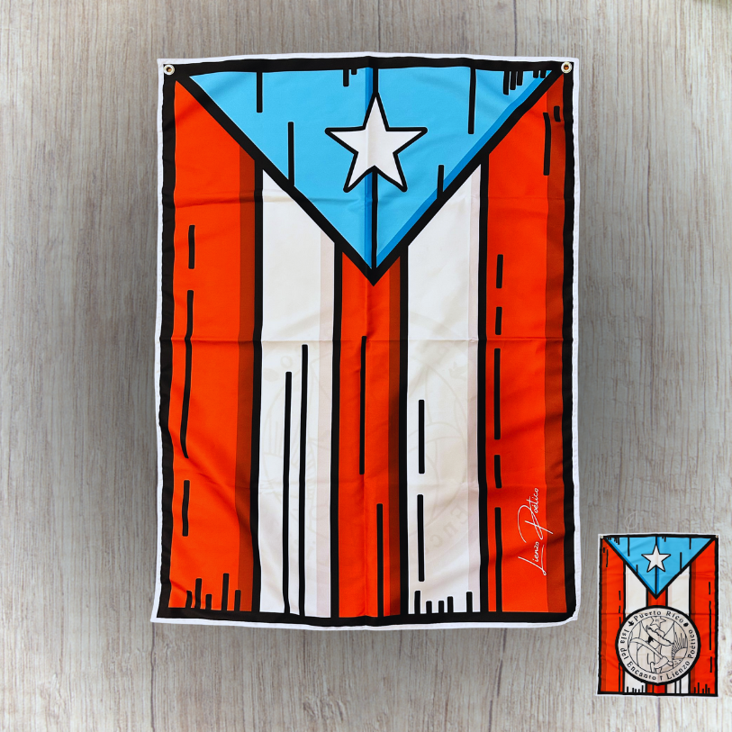 Bandera de Puerto Rico - Reversible