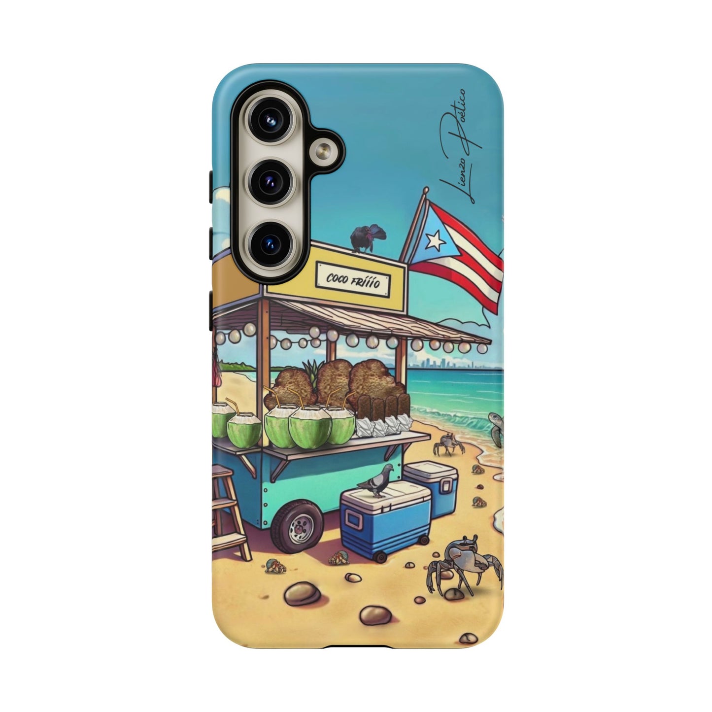 Cover para iPhone o Android (Tough Cases) - Mar