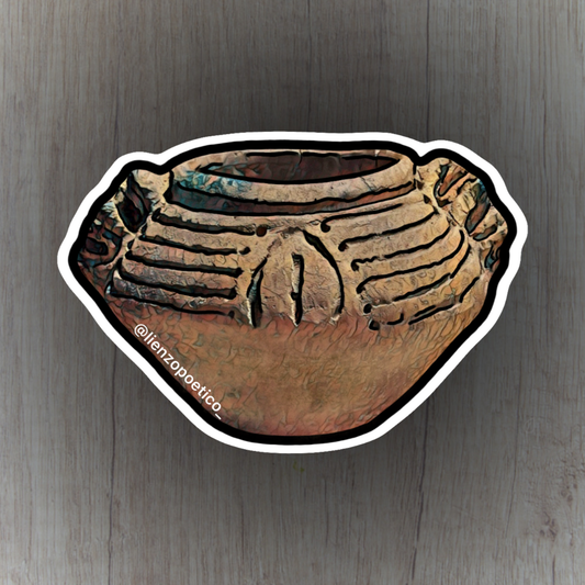 Sticker de Vasija Taína