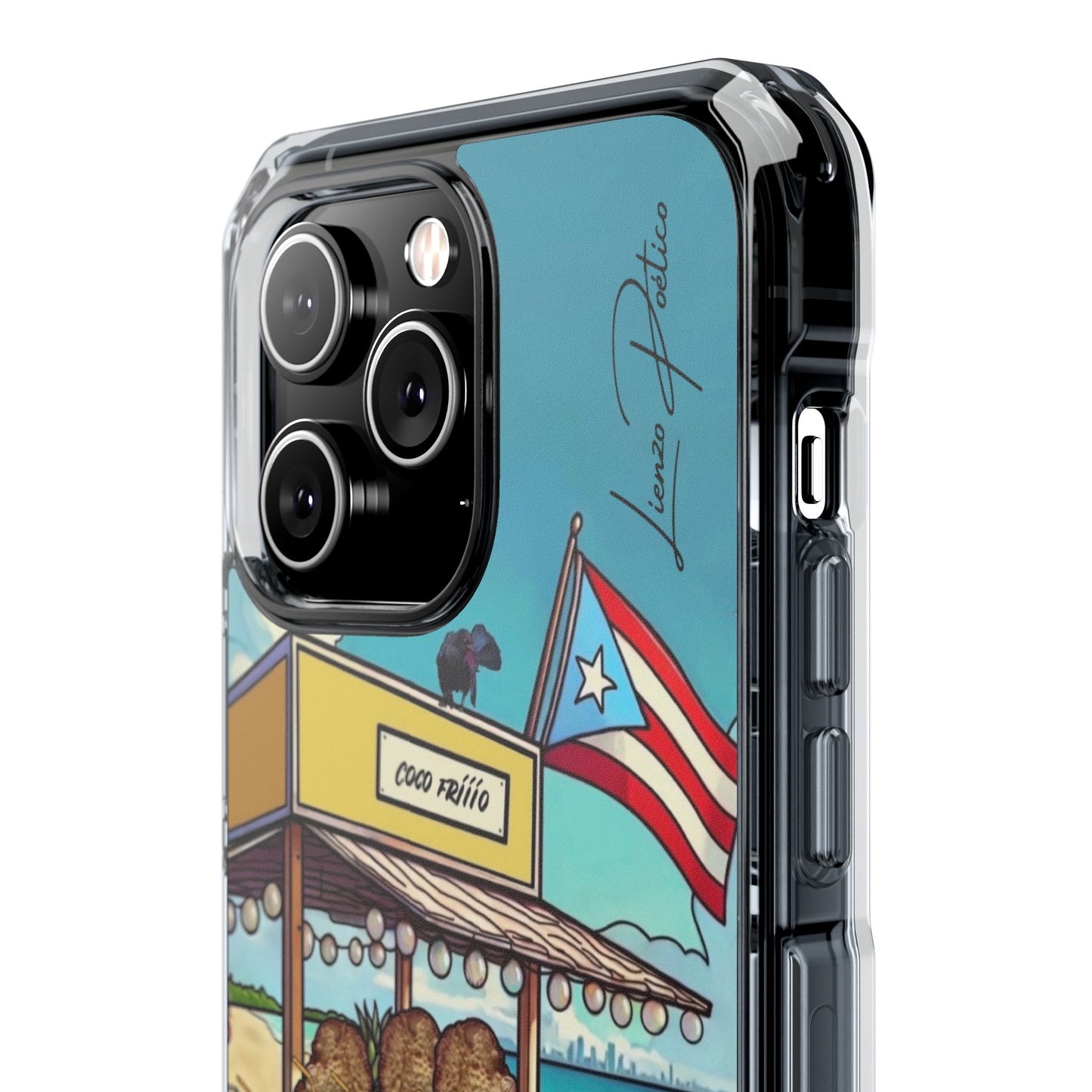 Cover para iPhone - Mar (Magnetic Clear Impact Case)