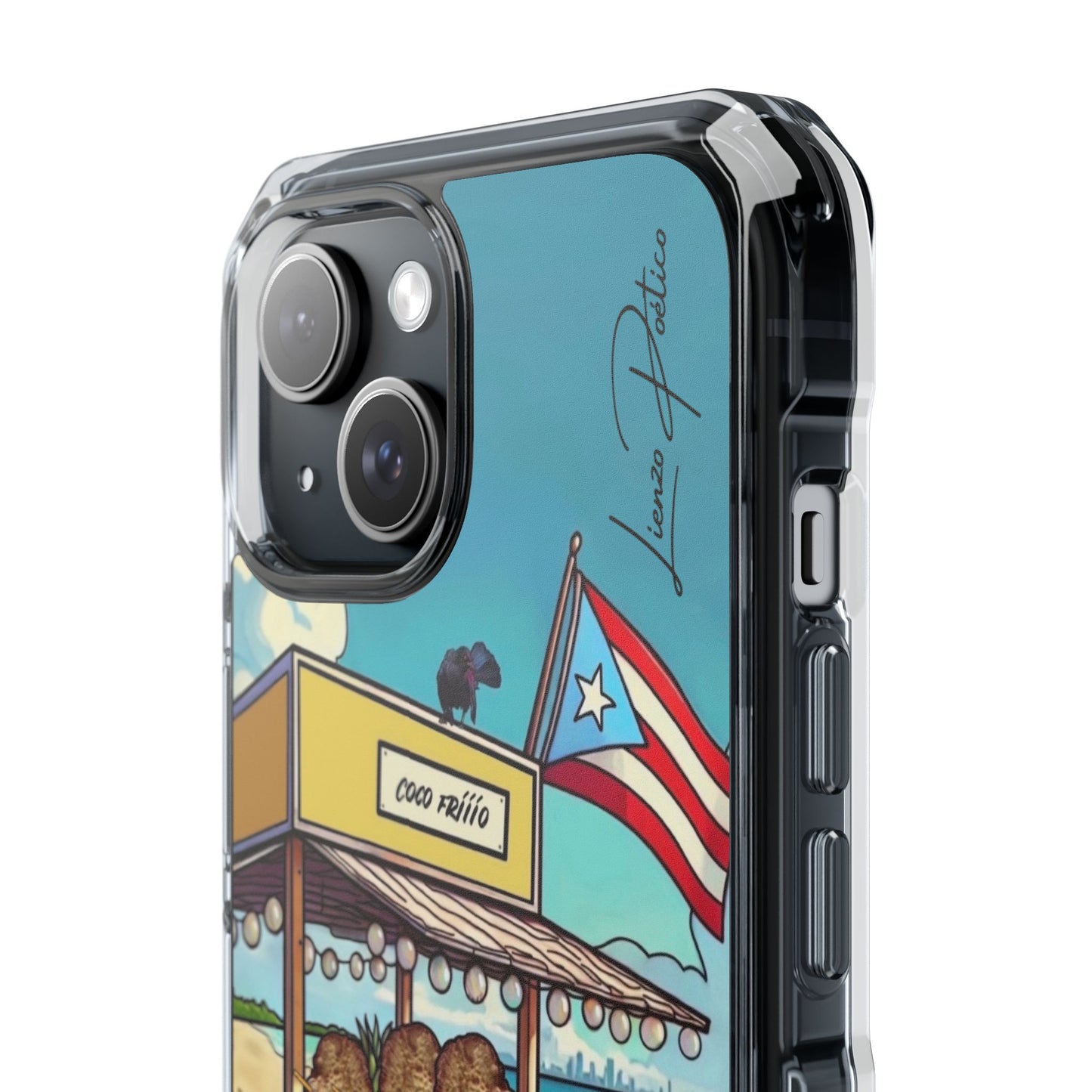 Cover para iPhone - Mar (Magnetic Clear Impact Case)