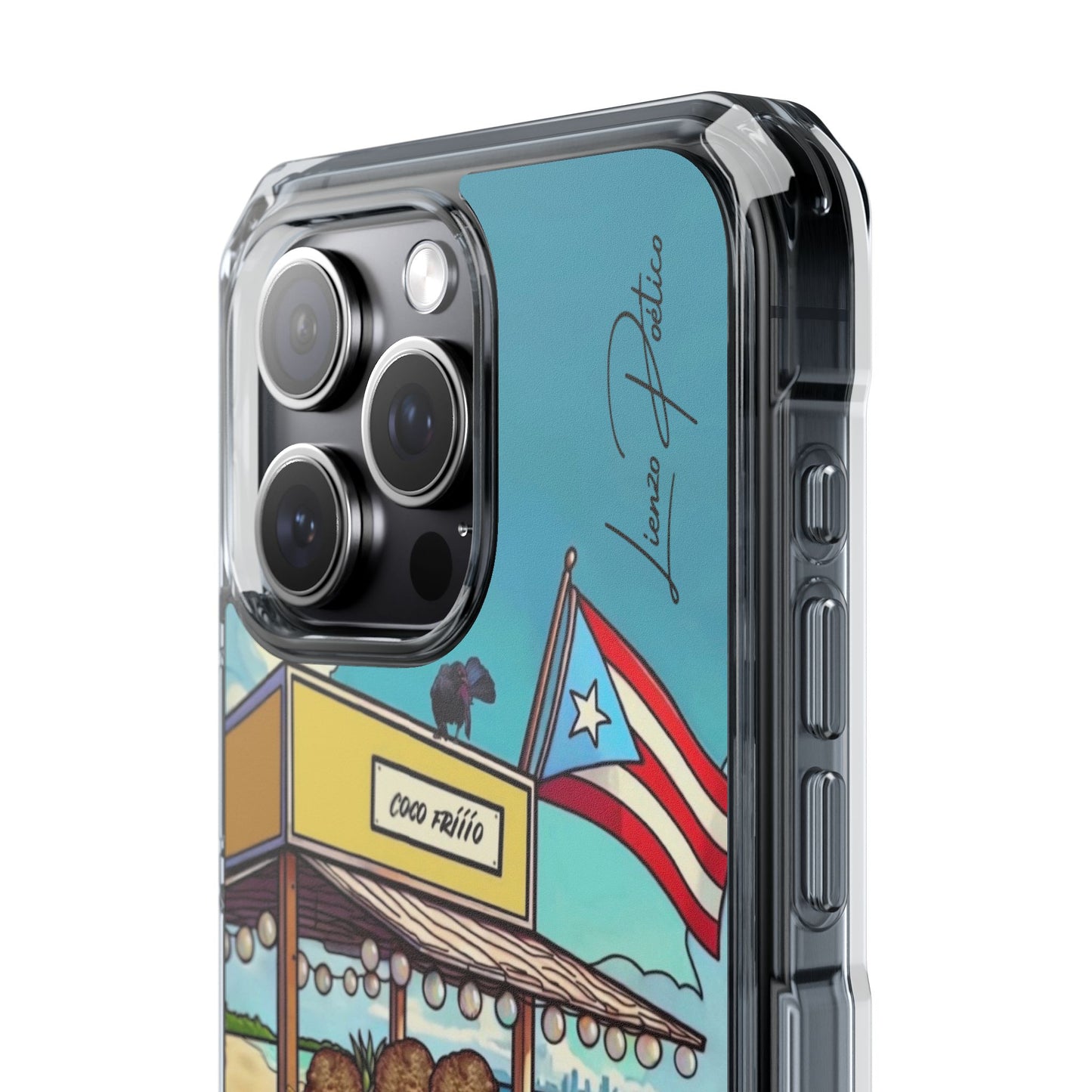 Cover para iPhone - Mar (Magnetic Clear Impact Case)