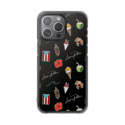 Cover para iPhone - Puerto Rico  (Magnetic Clear Impact Case)