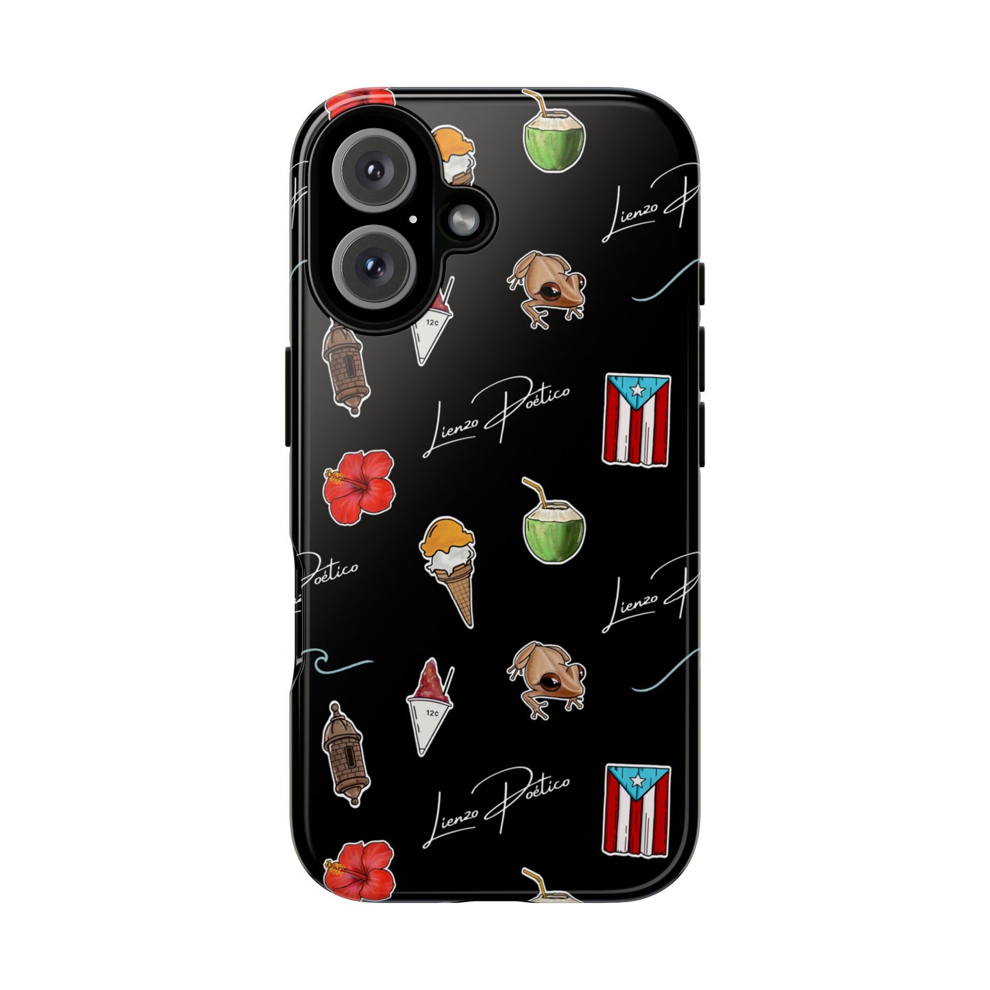 Cover para iPhone o Android (Tough Cases) - Puerto Rico