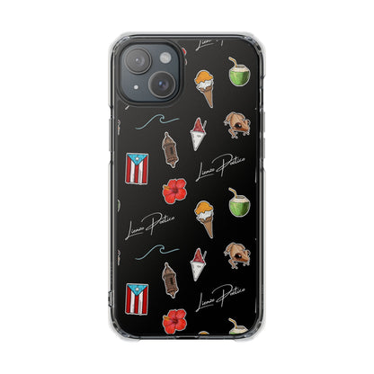 Cover para iPhone - Puerto Rico  (Magnetic Clear Impact Case)