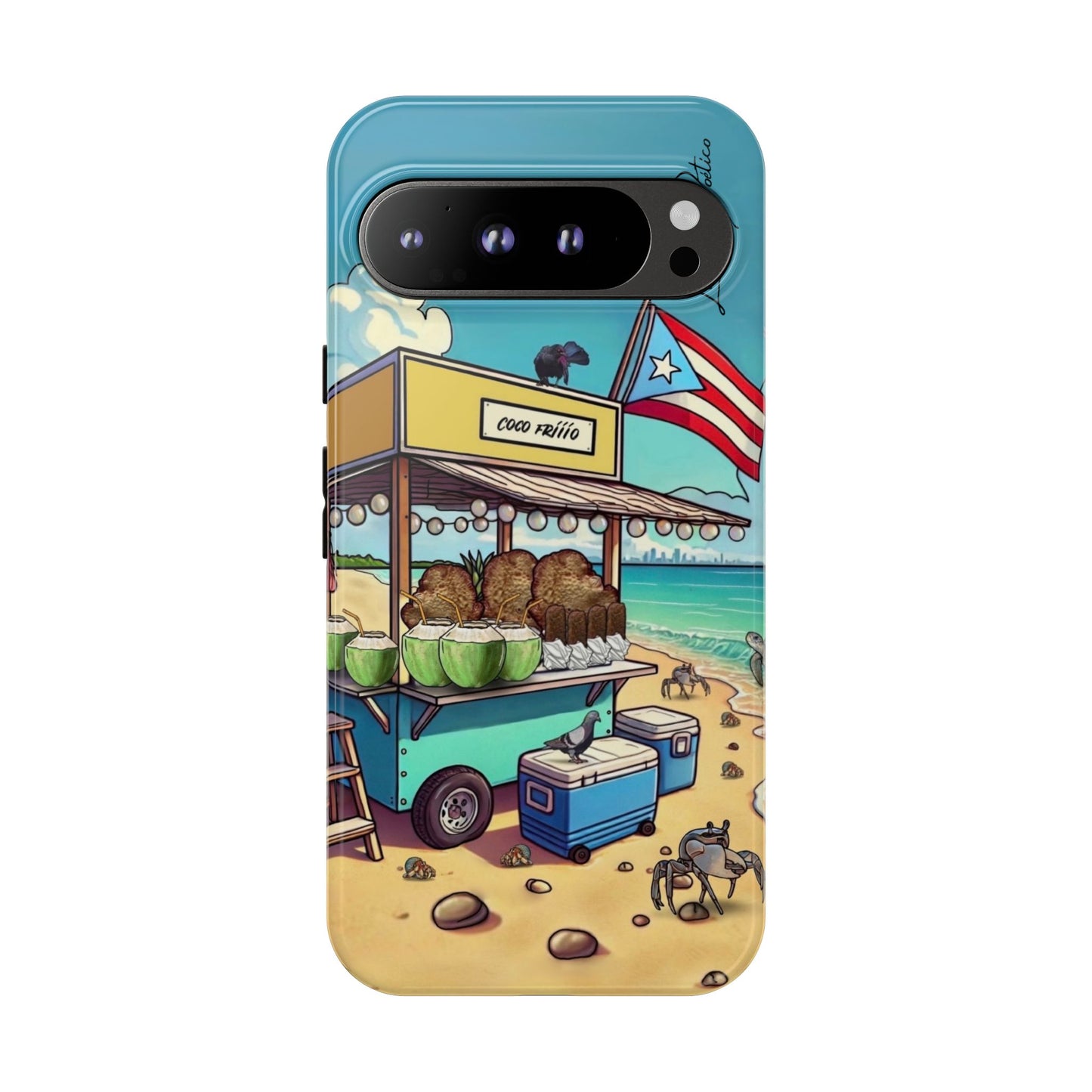 Cover para iPhone o Android (Tough Cases) - Mar