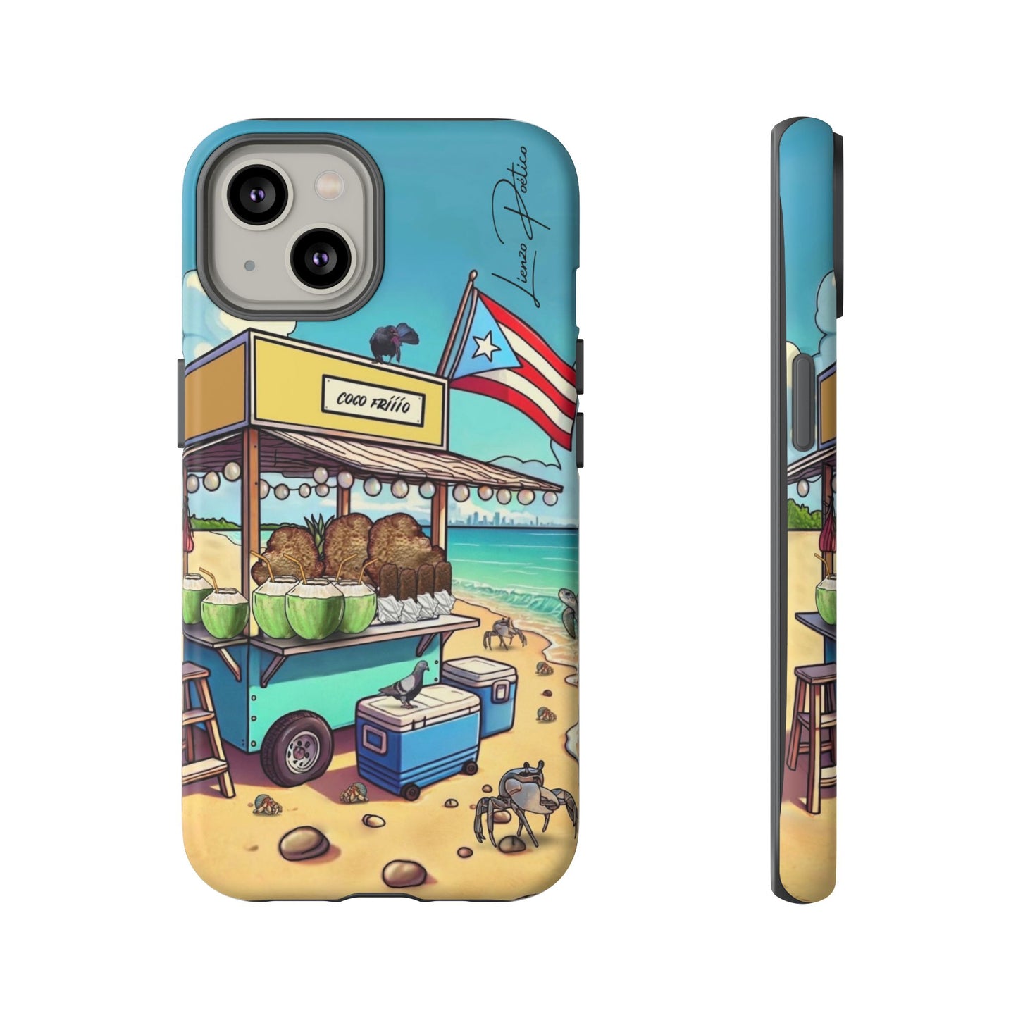 Cover para iPhone o Android (Tough Cases) - Mar