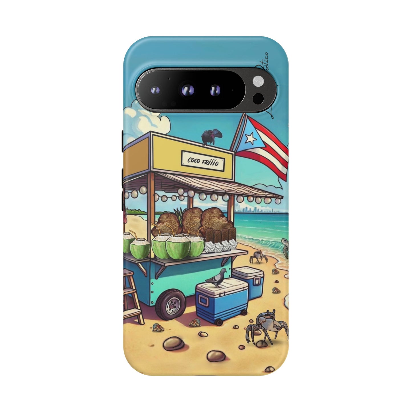 Cover para iPhone o Android (Tough Cases) - Mar