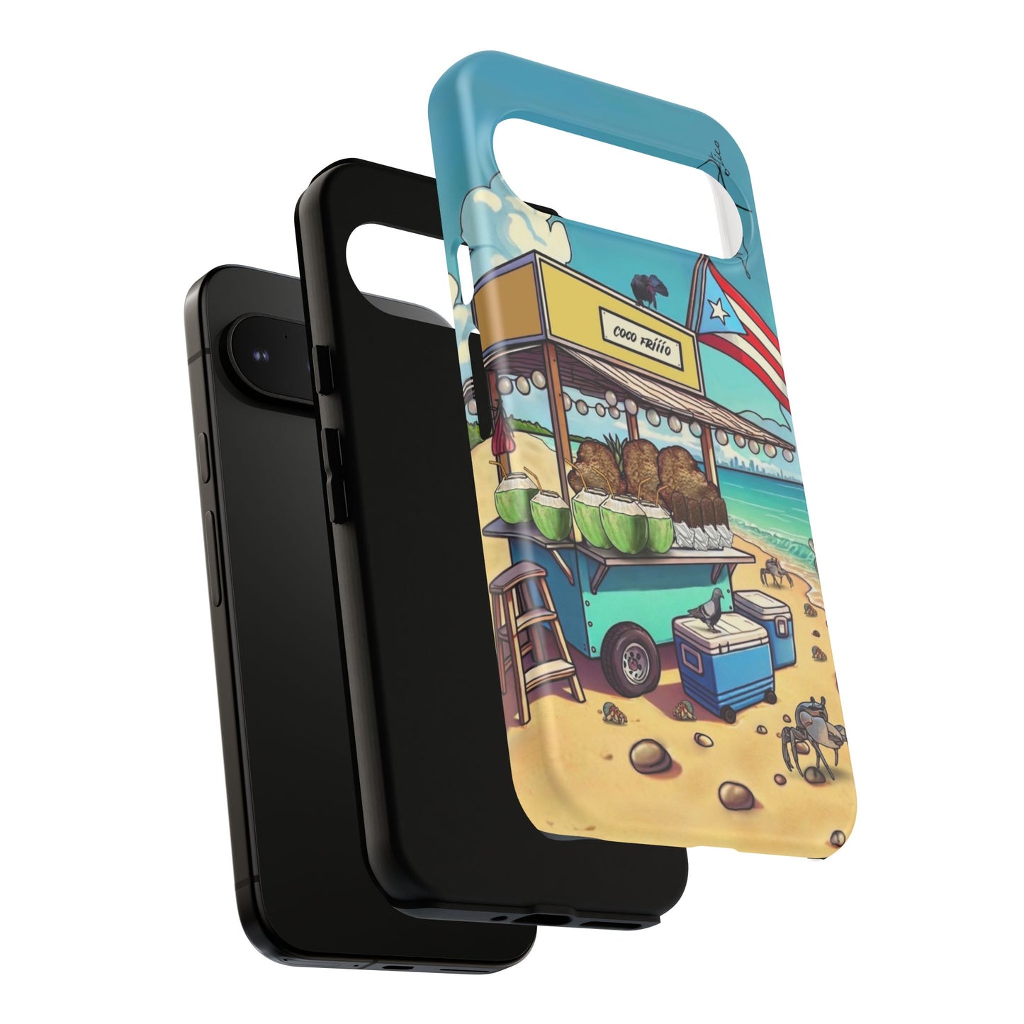 Cover para iPhone o Android (Tough Cases) - Mar