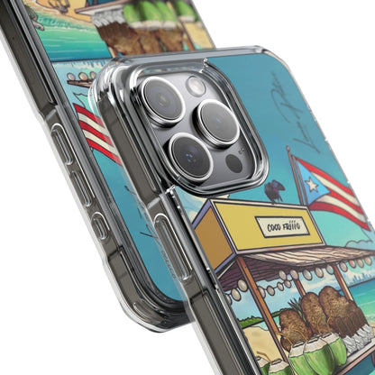 Cover para iPhone - Mar (Magnetic Clear Impact Case)