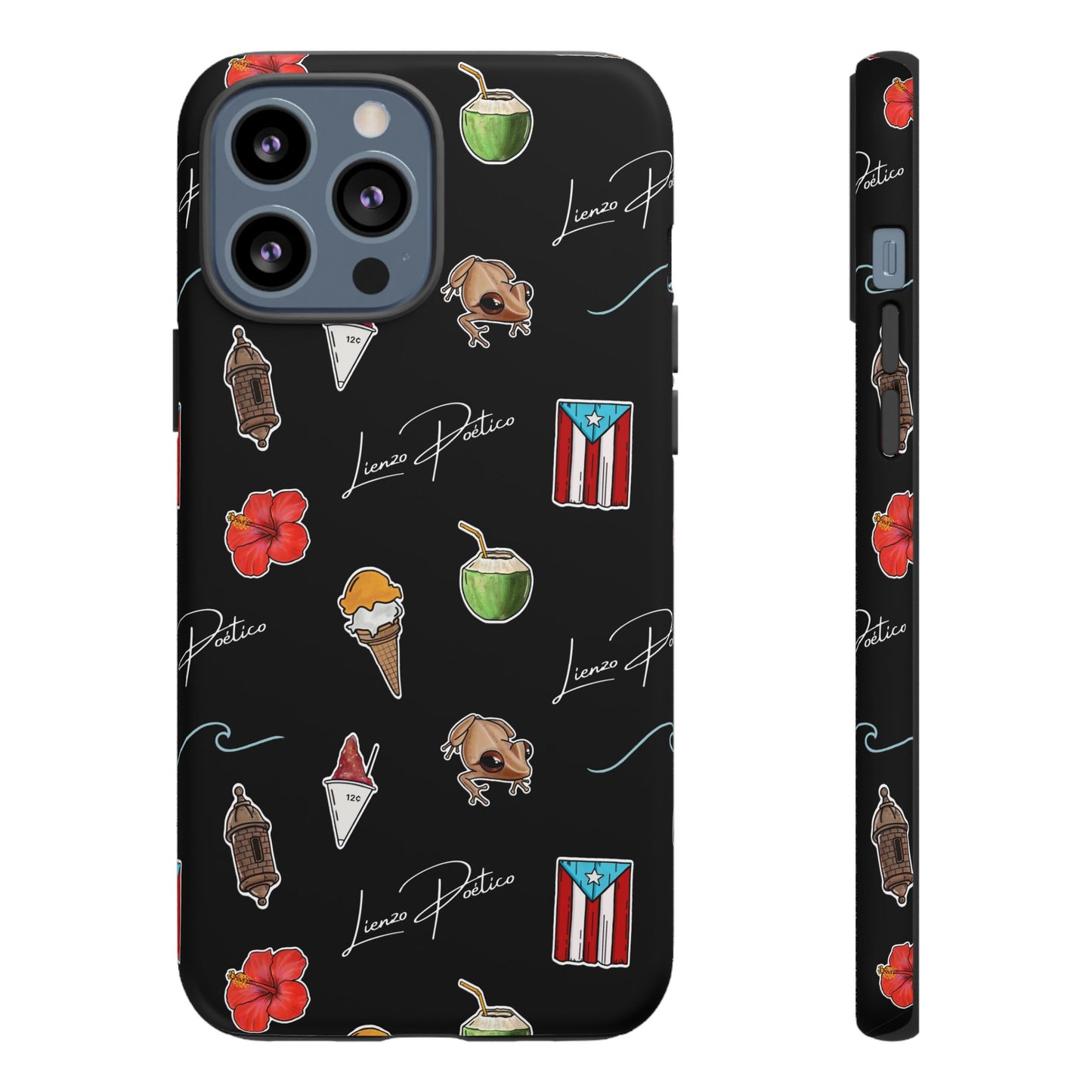 Cover para iPhone o Android (Tough Cases) - Puerto Rico
