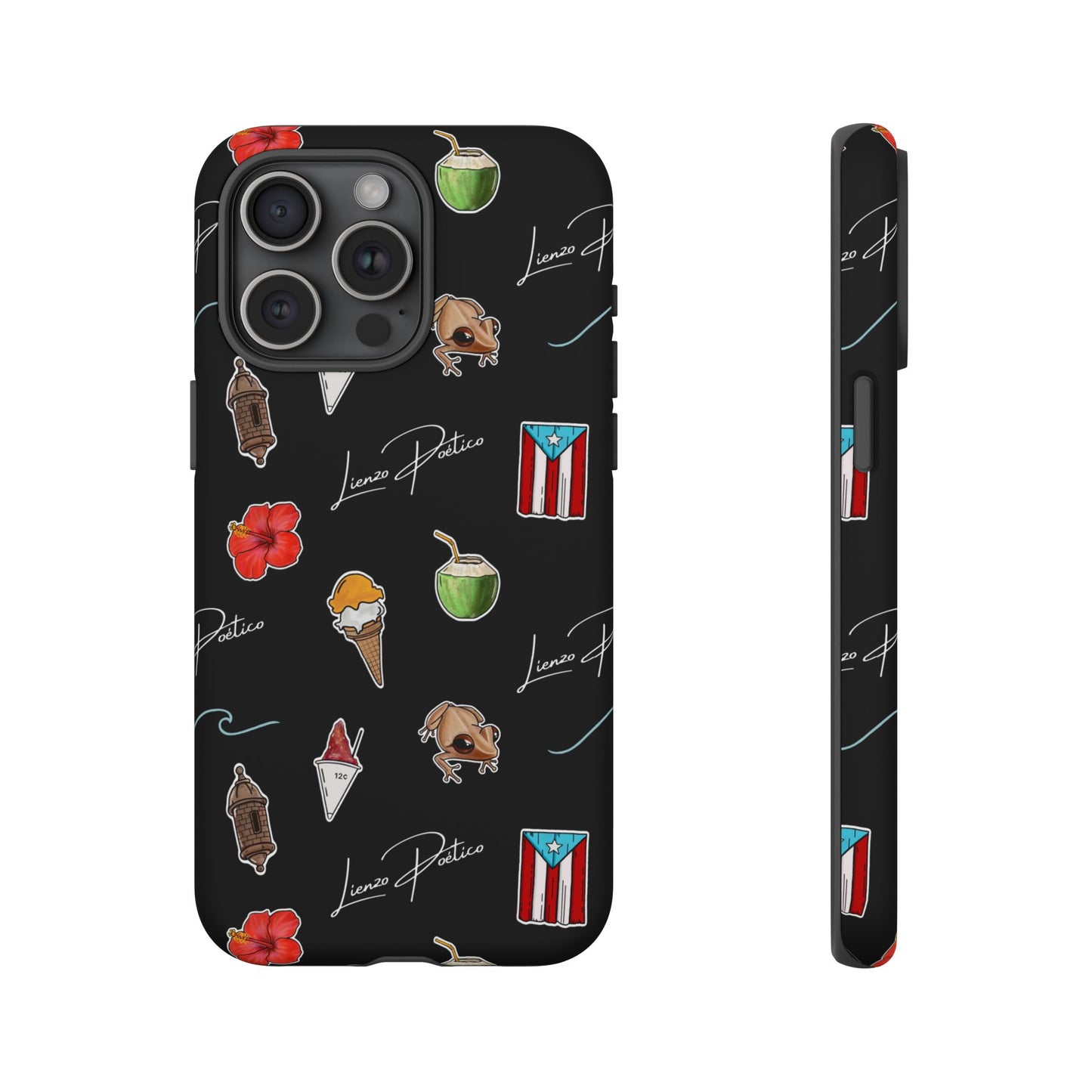 Cover para iPhone o Android (Tough Cases) - Puerto Rico