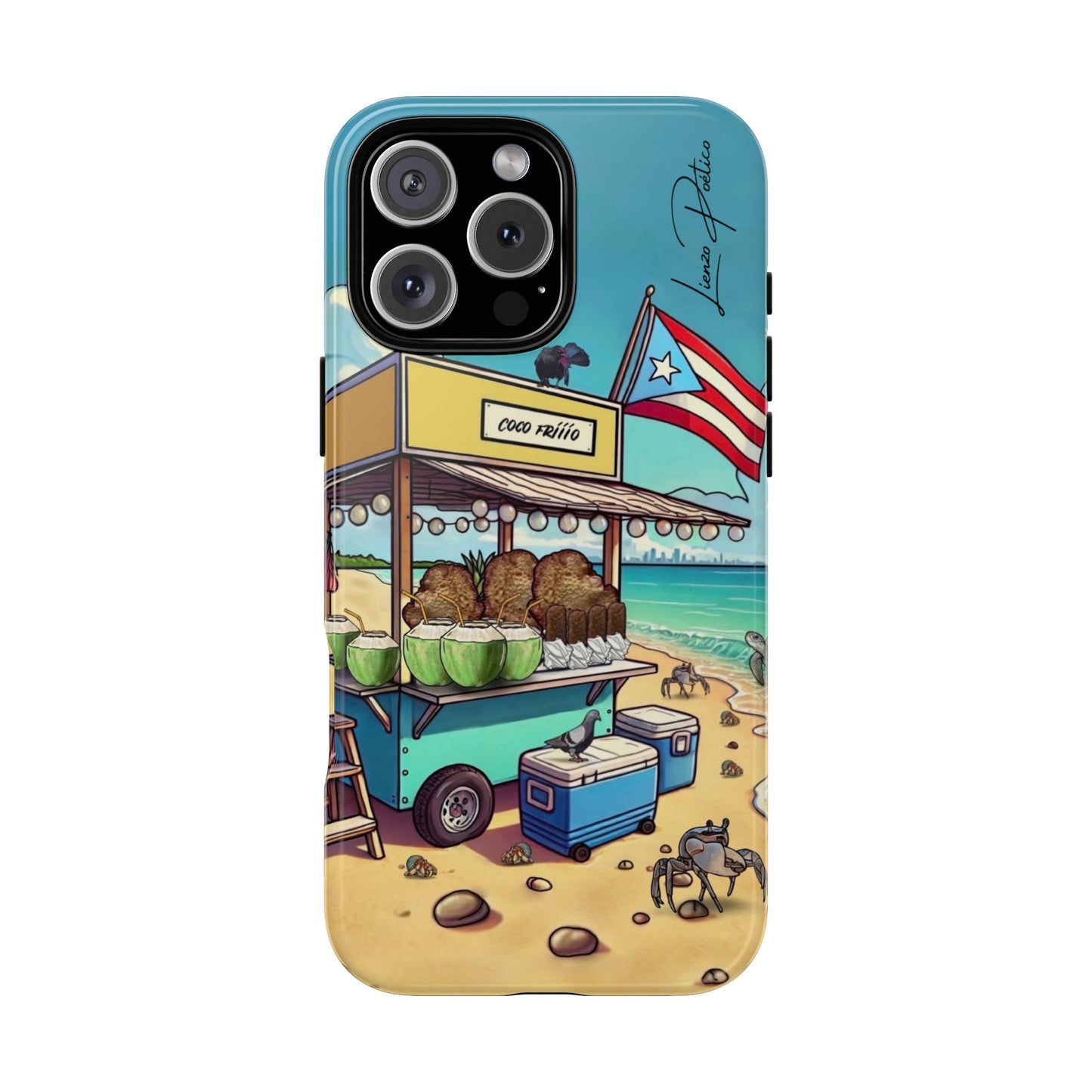 Cover para iPhone o Android (Tough Cases) - Mar