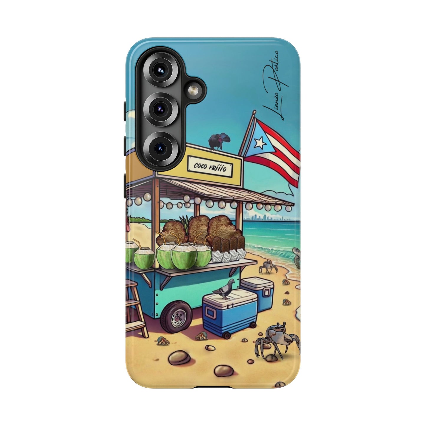 Cover para iPhone o Android (Tough Cases) - Mar