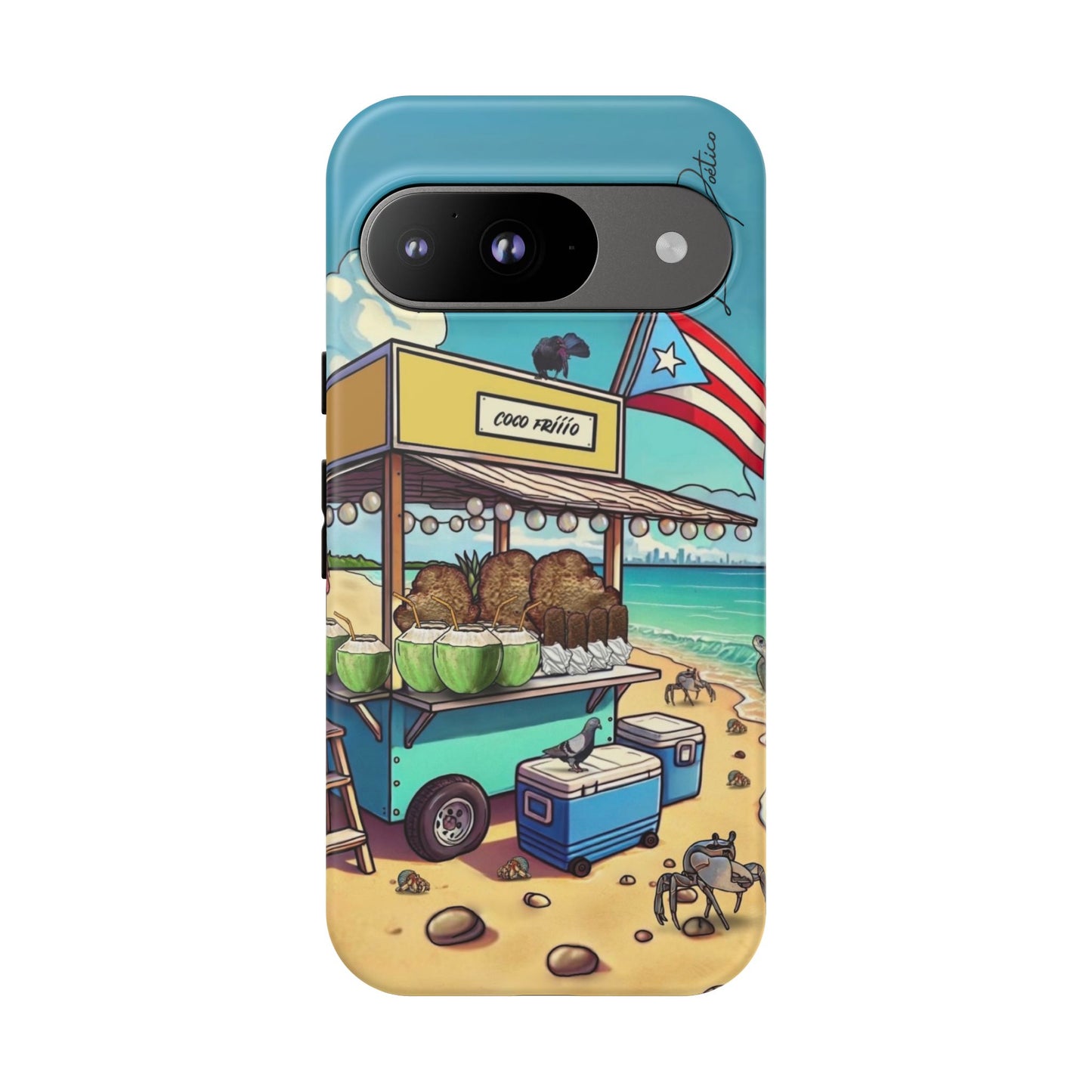 Cover para iPhone o Android (Tough Cases) - Mar