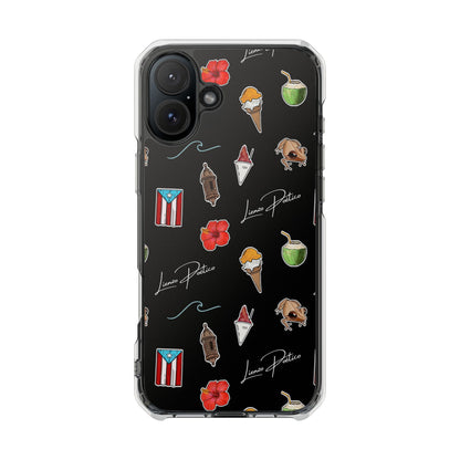 Cover para iPhone - Puerto Rico  (Magnetic Clear Impact Case)