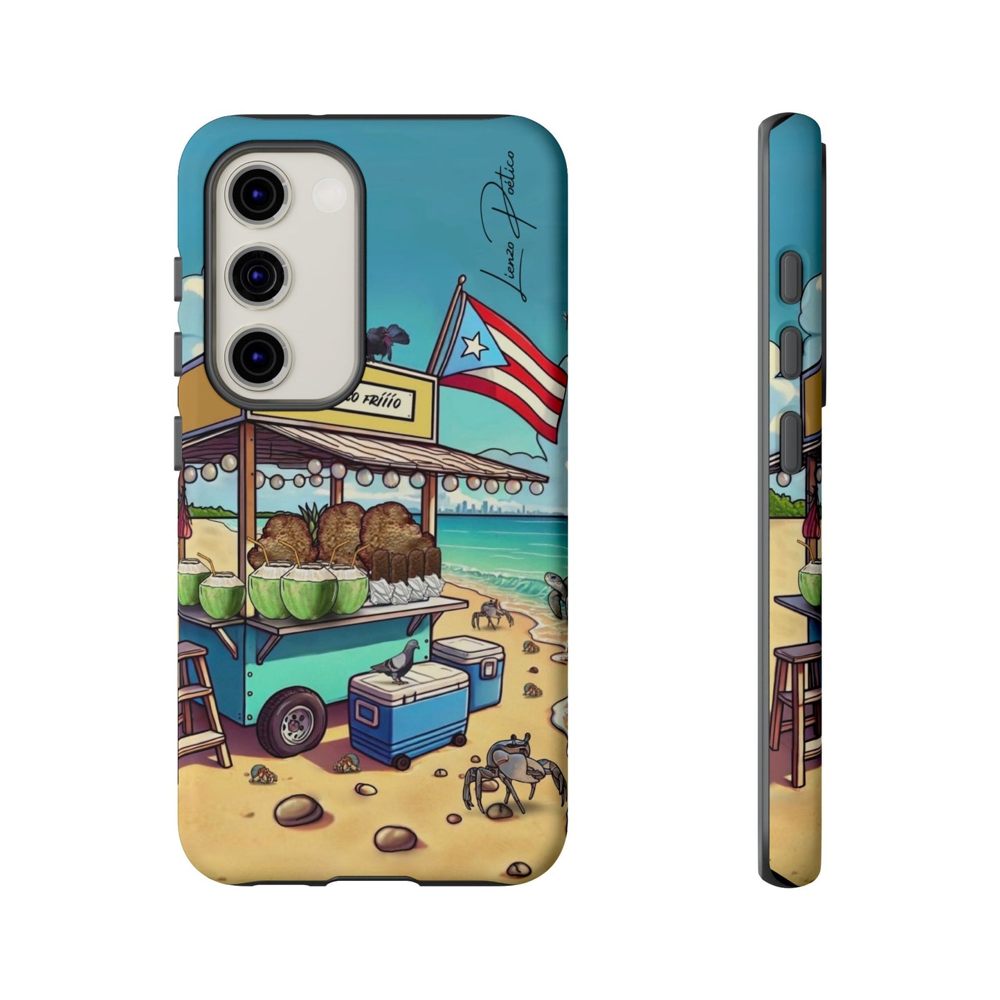 Cover para iPhone o Android (Tough Cases) - Mar