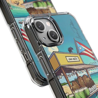 Cover para iPhone - Mar (Magnetic Clear Impact Case)