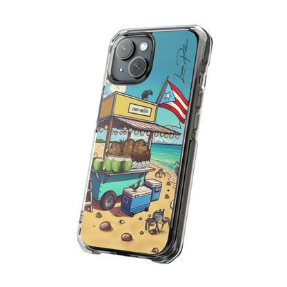 Cover para iPhone - Mar (Magnetic Clear Impact Case)