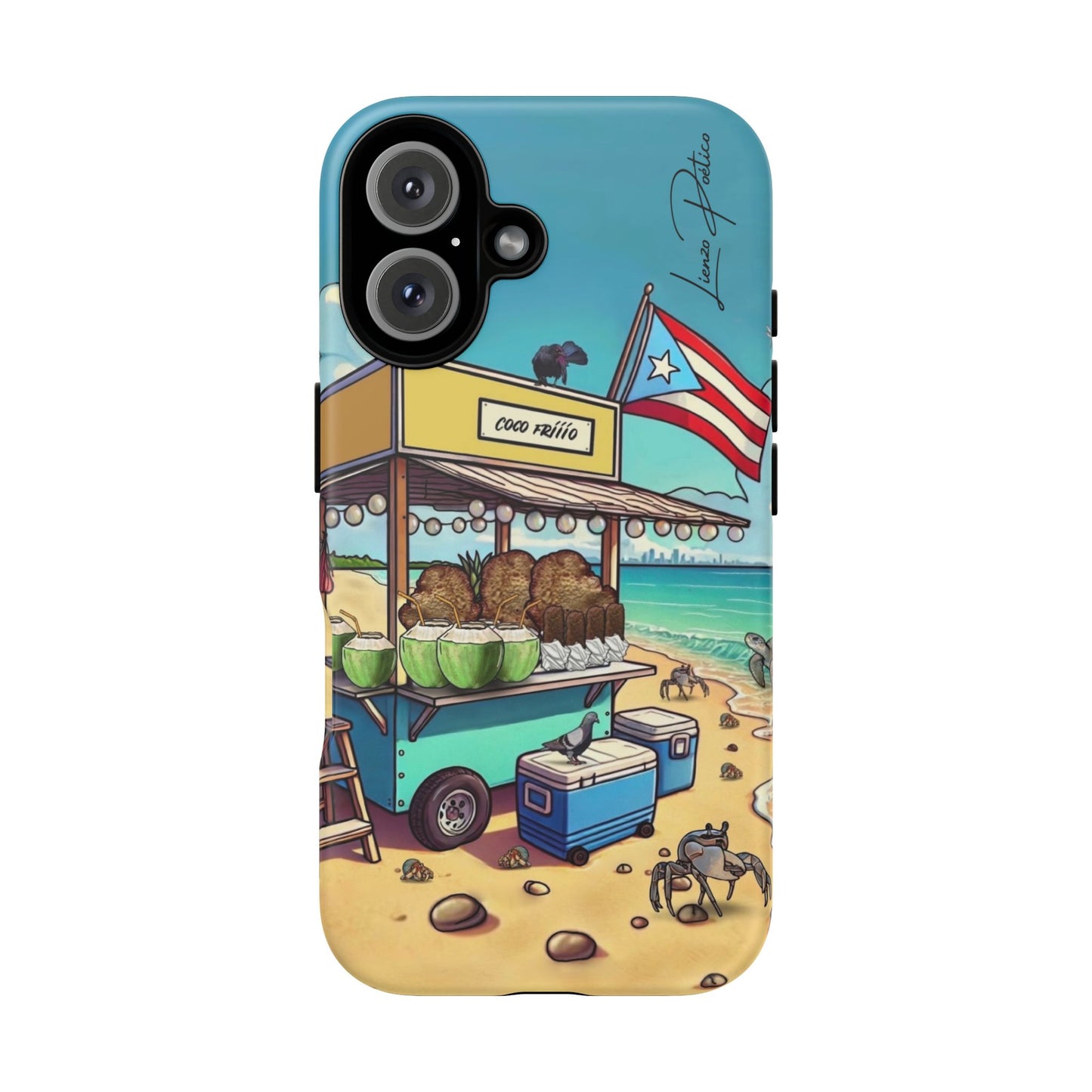 Cover para iPhone o Android (Tough Cases) - Mar