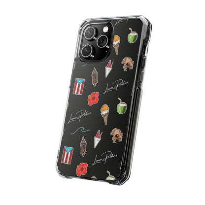 Cover para iPhone - Puerto Rico  (Magnetic Clear Impact Case)