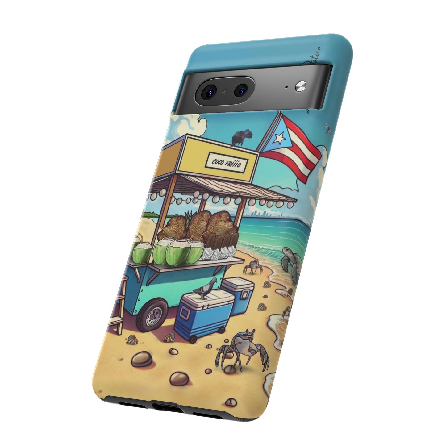 Cover para iPhone o Android (Tough Cases) - Mar