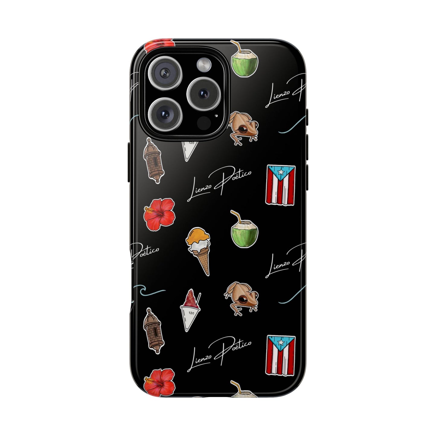 Cover para iPhone o Android (Tough Cases) - Puerto Rico