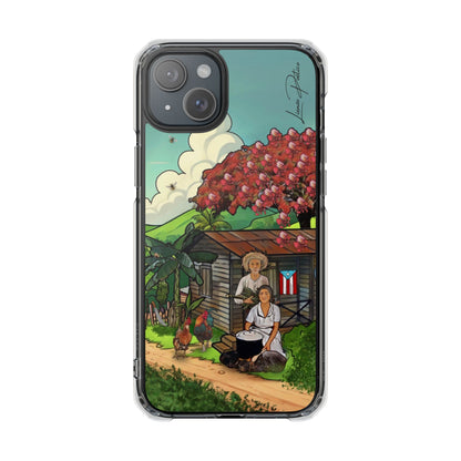 Cover para iPhone - Monte (Magnetic Clear Impact Case)