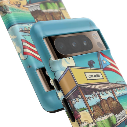 Cover para iPhone o Android (Tough Cases) - Mar