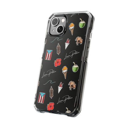 Cover para iPhone - Puerto Rico  (Magnetic Clear Impact Case)