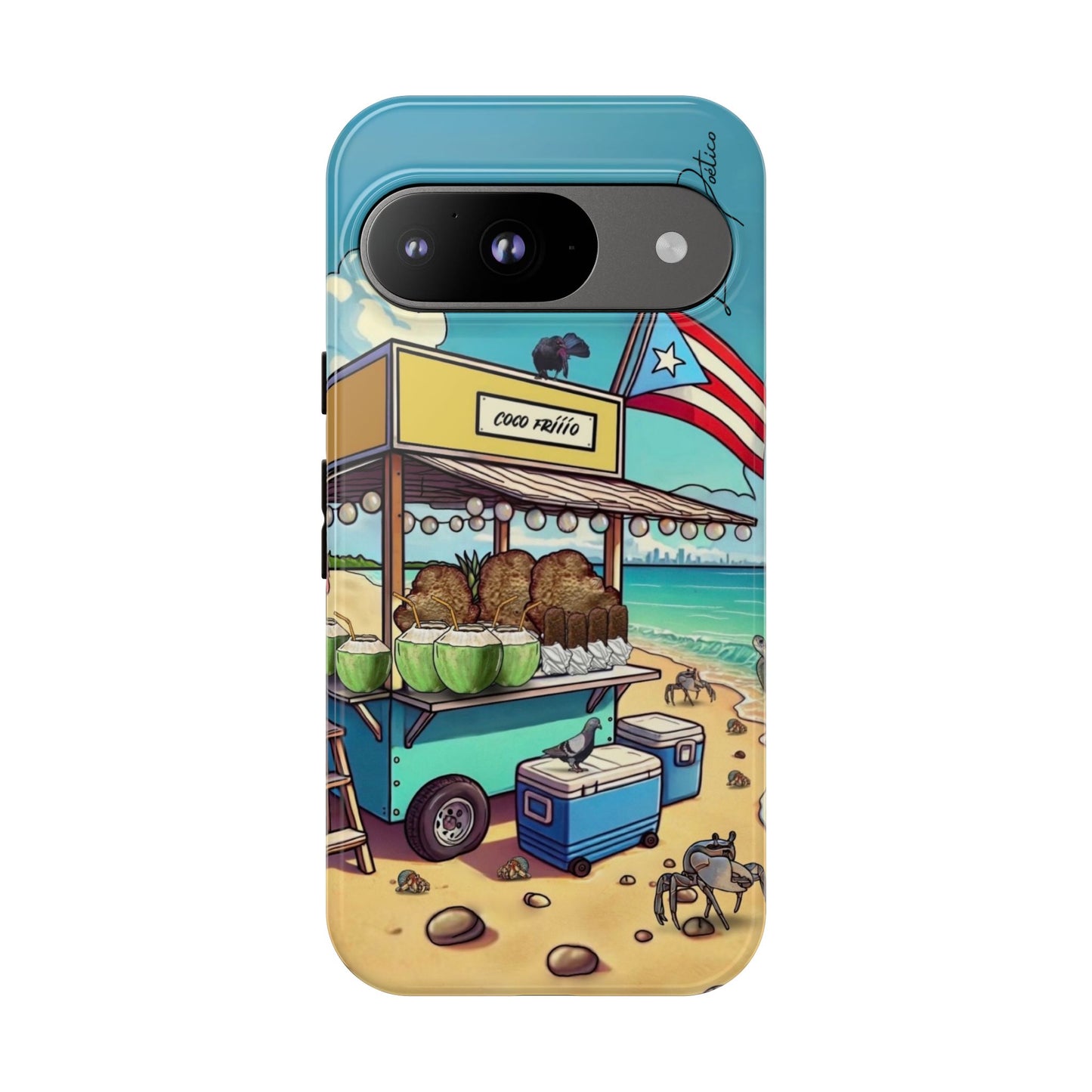 Cover para iPhone o Android (Tough Cases) - Mar