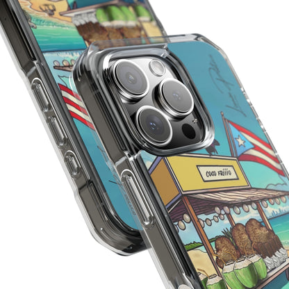 Cover para iPhone - Mar (Magnetic Clear Impact Case)