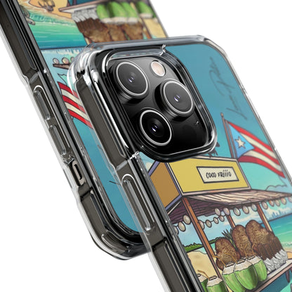 Cover para iPhone - Mar (Magnetic Clear Impact Case)