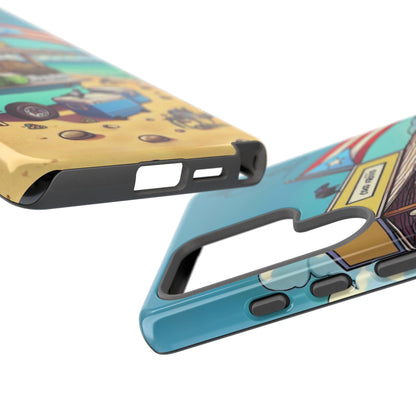 Cover para iPhone o Android (Tough Cases) - Mar