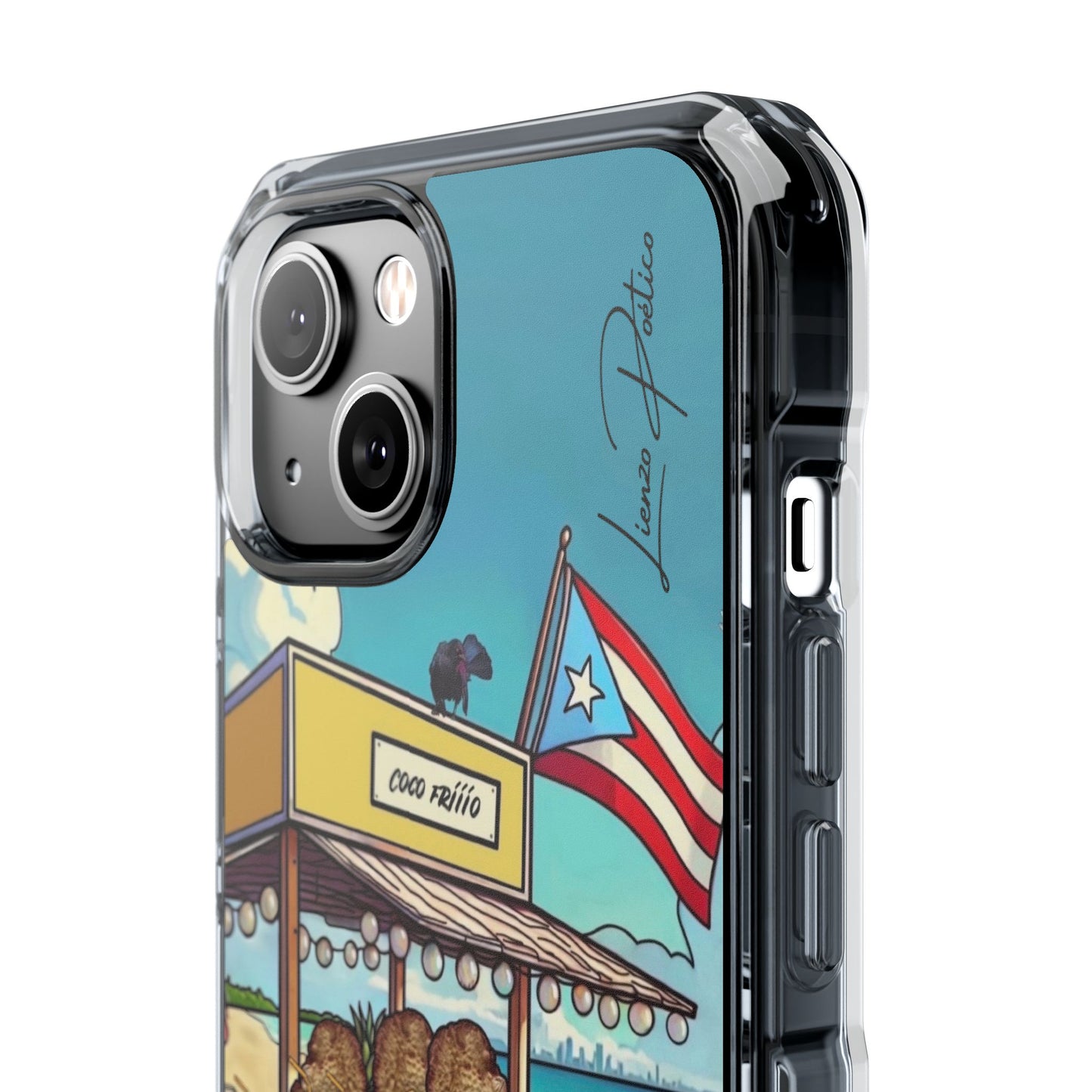 Cover para iPhone - Mar (Magnetic Clear Impact Case)