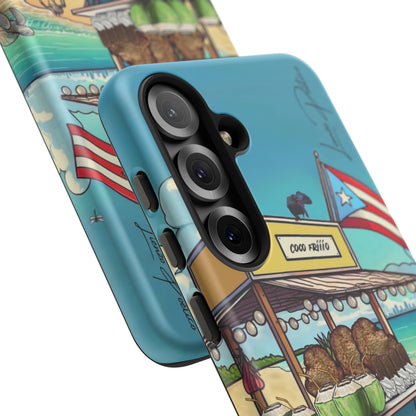 Cover para iPhone o Android (Tough Cases) - Mar