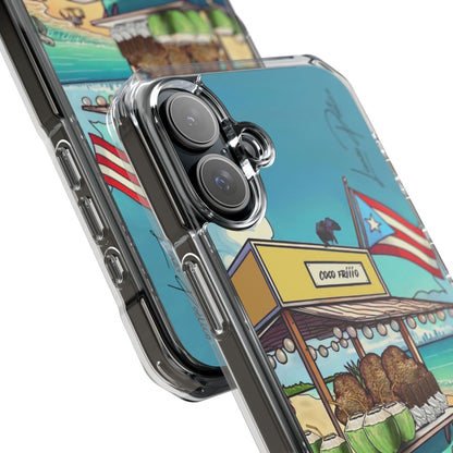 Cover para iPhone - Mar (Magnetic Clear Impact Case)