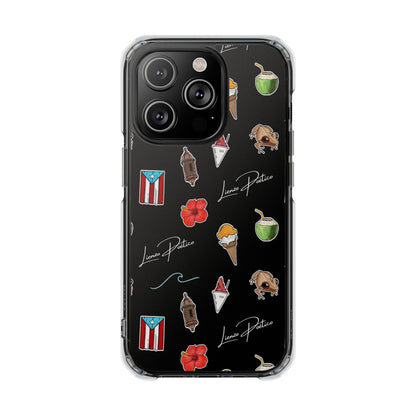 Cover para iPhone - Puerto Rico  (Magnetic Clear Impact Case)