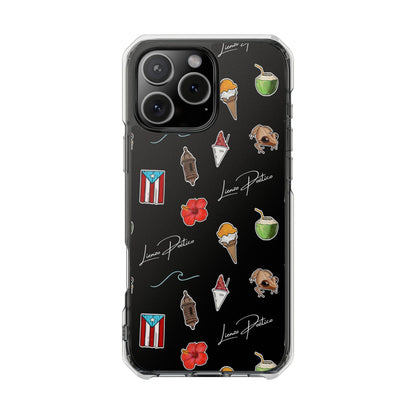 Cover para iPhone - Puerto Rico  (Magnetic Clear Impact Case)