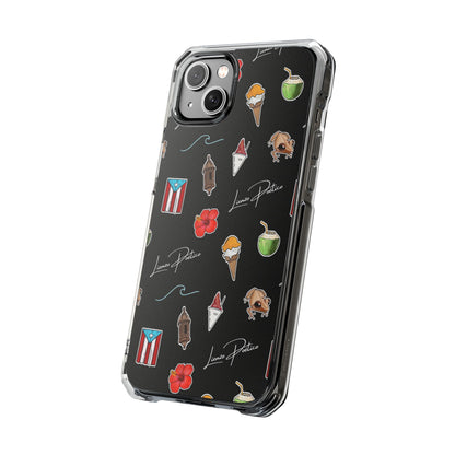 Cover para iPhone - Puerto Rico  (Magnetic Clear Impact Case)