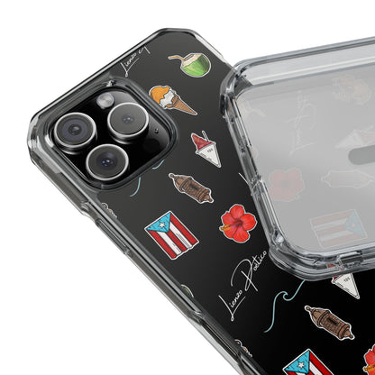 Cover para iPhone - Puerto Rico  (Magnetic Clear Impact Case)