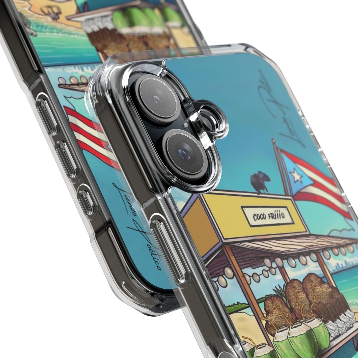 Cover para iPhone - Mar (Magnetic Clear Impact Case)