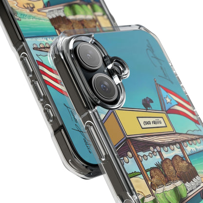 Cover para iPhone - Mar (Magnetic Clear Impact Case)