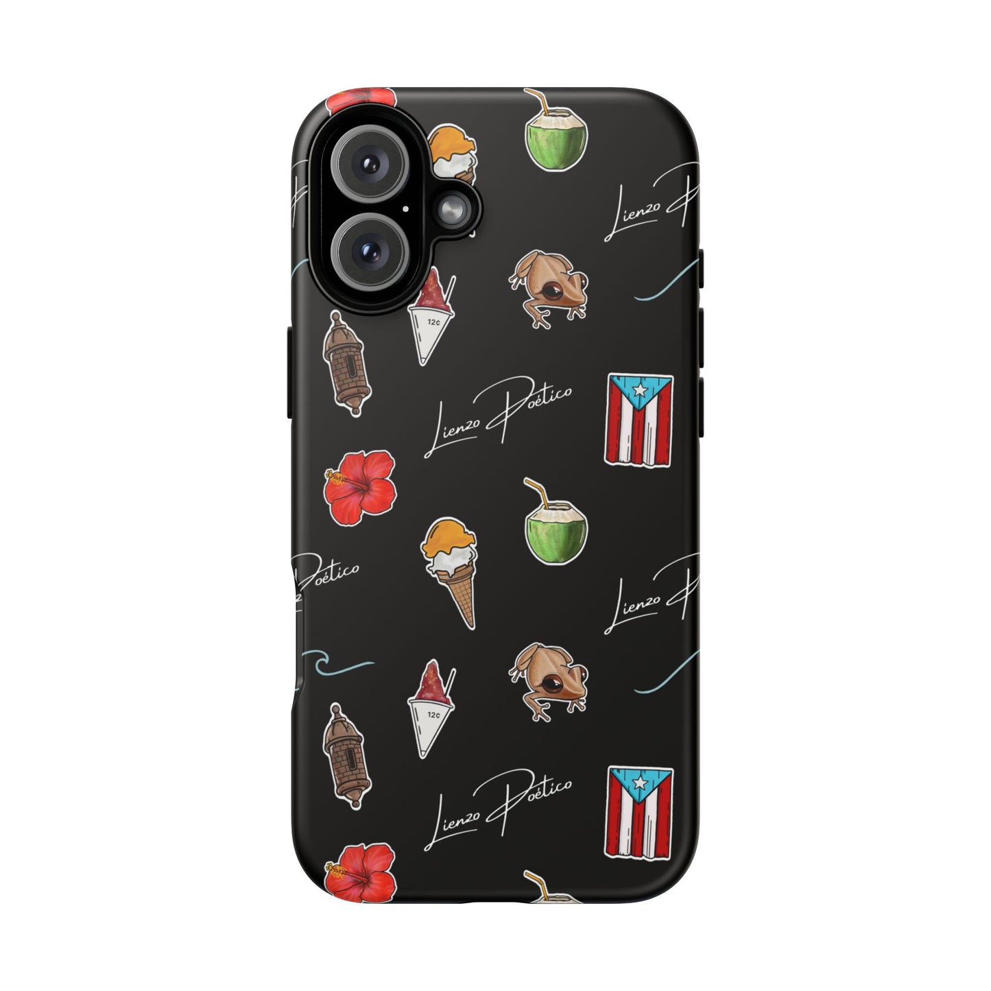 Cover para iPhone o Android (Tough Cases) - Puerto Rico